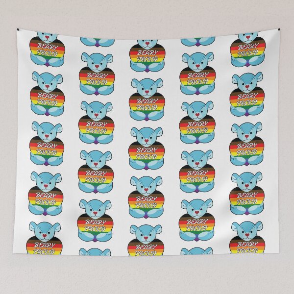 Item preview, Beary Proud - Blue designed and sold by BrigeedaRocks.