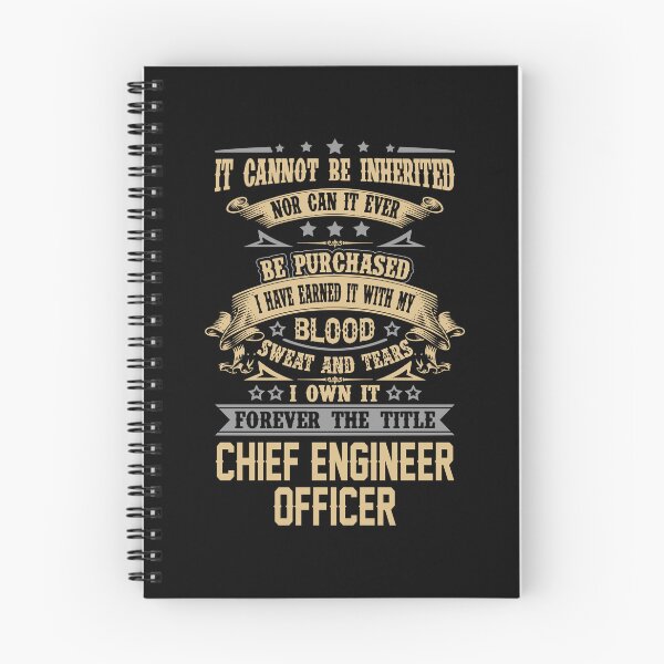 Item preview, Chief Engineer Officer T Shirt - Forever The Title Job Gift Item Tee designed and sold by celiagomez456.