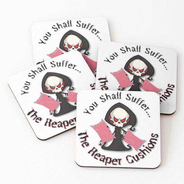 Item preview, The Reaper Cushions designed and sold by Jamie Arpin-Ricci Designs.