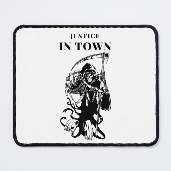 Item preview, Justice in town the grim reaper designed and sold by CrazyHowCool.