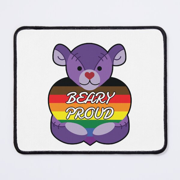 Item preview, Beary Proud - Purple designed and sold by BrigeedaRocks.