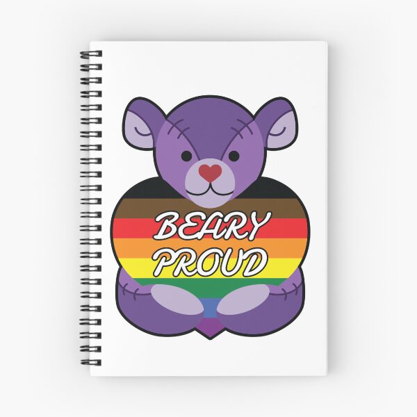 Item preview, Beary Proud - Purple designed and sold by BrigeedaRocks.