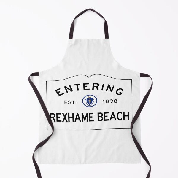 Item preview, Entering Rexhame Beach Road Sign - Marshfield MA designed and sold by SouthShorePics.