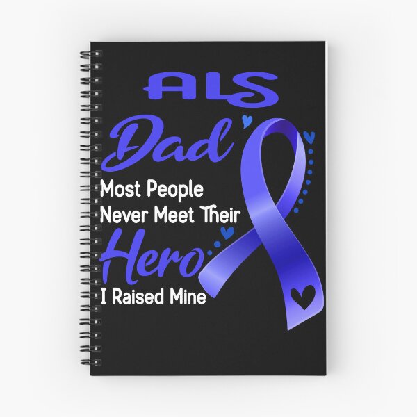 Item preview, ALS Dad Most People Never Meet Their Hero I Raise Mine designed and sold by tenjun16.