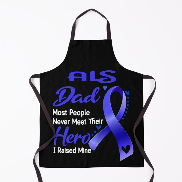 Item preview, ALS Dad Most People Never Meet Their Hero I Raise Mine designed and sold by tenjun16.