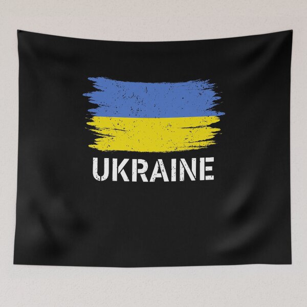 Item preview, Ukraine Flag Merchandise For Ukrainians, American Ukrainians designed and sold by PinkyTree.