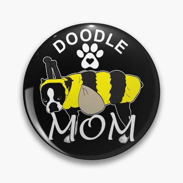Item preview, Doodle mom, funny artistic dog design  designed and sold by SamRVstore.