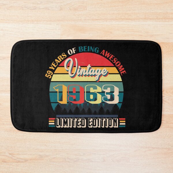 Item preview, 59 years of being awesome vintage 1963 limited edition | Born January 1963 Limited Edition 59 Years Of Being Awesome Vintage , January 1963 59 Years Old , 59th Birthday designed and sold by SimoSaladain.