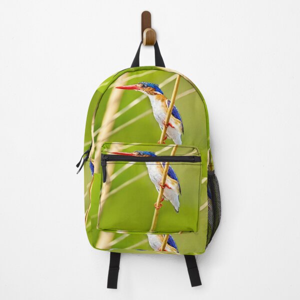 Item preview, A Square Malachite Kingfisher designed and sold by Kay Brewer.