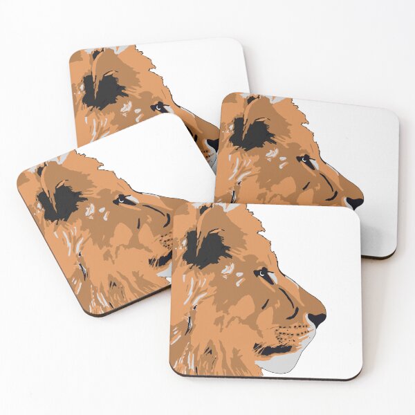 Item preview, Wild Animal Collection- Lion of the Jungle designed and sold by jennyblairarts.