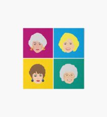 The Four Golden Girls Art Print Art Board