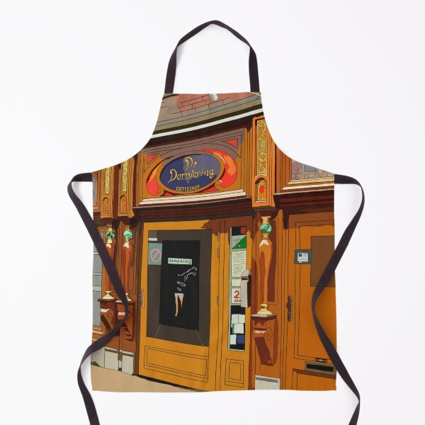 Item preview, Coffeeshops of Amsterdam illustrations: Original Dampkring Coffeeshop designed and sold by AmsterCoffee.