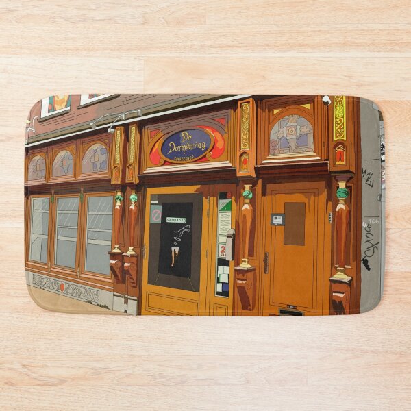 Item preview, Coffeeshops of Amsterdam illustrations: Original Dampkring Coffeeshop designed and sold by AmsterCoffee.