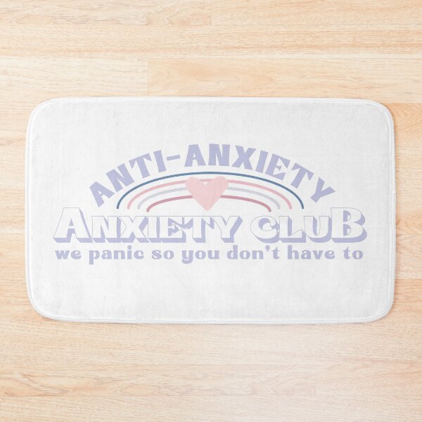 Item preview, Anti-Anxiety Anxiety Club funny mental health purple pink designed and sold by MarzStudio.
