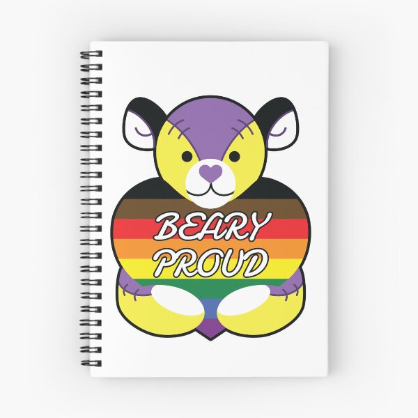 Item preview, Beary Proud - NonBinary designed and sold by BrigeedaRocks.