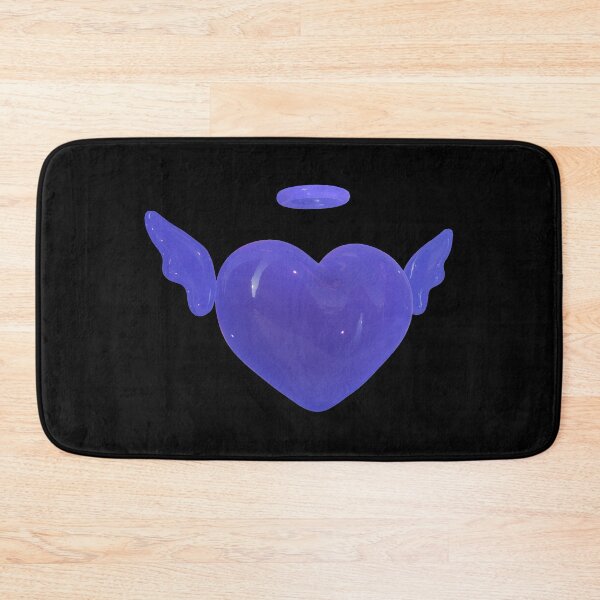 Item preview, 3D blue heart designed and sold by blurryspirits.