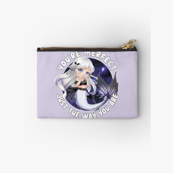 Artikelvorschau, GOTHISCHE MEERJUNGFRAU ♥ Du bist perfekt, so wie du bist (süße Chibi-Gothic-Meerjungfrau) entworfen und verkauft von TheMagicCrafter.