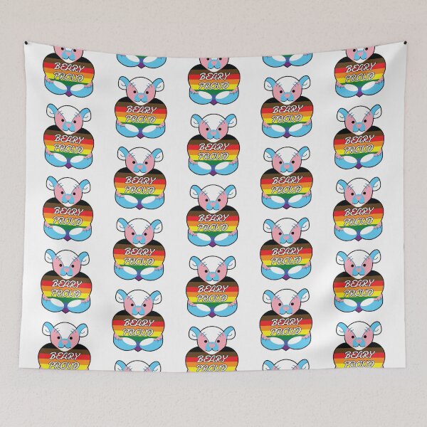 Item preview, Beary Proud - Trans designed and sold by BrigeedaRocks.