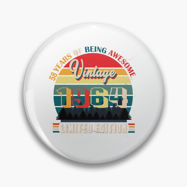 Item preview, 58 years of being awesome vintage 1964 limited edition | Born January 1964 Limited Edition 58 Years Of Being Awesome Vintage , January 1964 58 Years Old , 58th Birthday designed and sold by SimoSaladain.