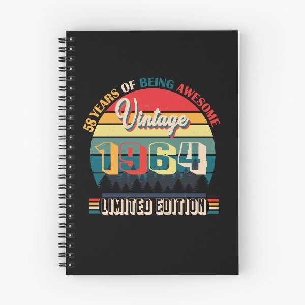 Item preview, 58 years of being awesome vintage 1964 limited edition | Born January 1964 Limited Edition 58 Years Of Being Awesome Vintage , January 1964 58 Years Old , 58th Birthday designed and sold by SimoSaladain.