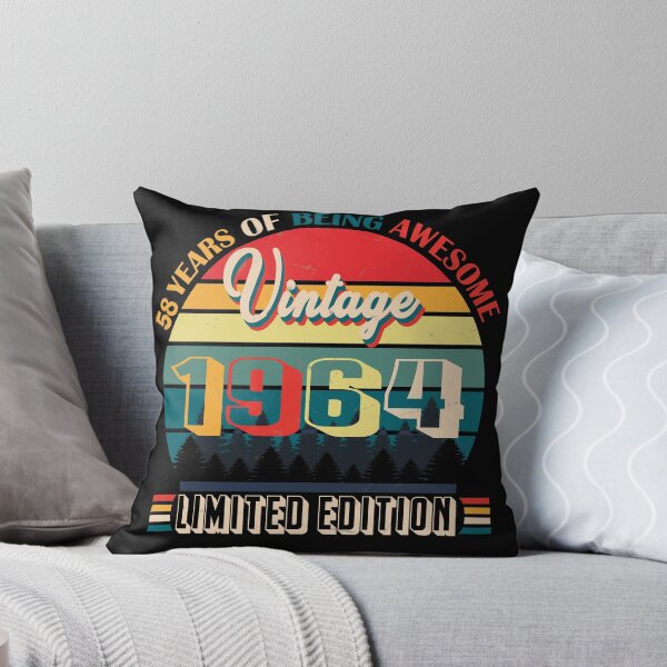 Item preview, 58 years of being awesome vintage 1964 limited edition | Born January 1964 Limited Edition 58 Years Of Being Awesome Vintage , January 1964 58 Years Old , 58th Birthday designed and sold by SimoSaladain.