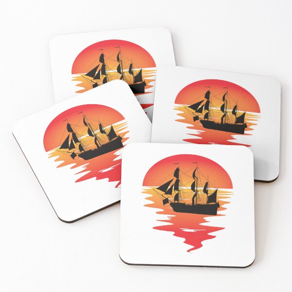 Item preview, Pirate ship on the sea cool captain design. designed and sold by ReneMM.