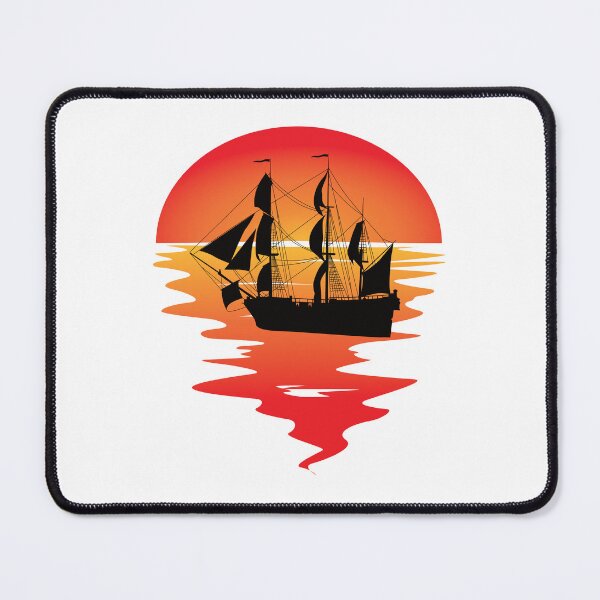 Item preview, Pirate ship on the sea cool captain design. designed and sold by ReneMM.