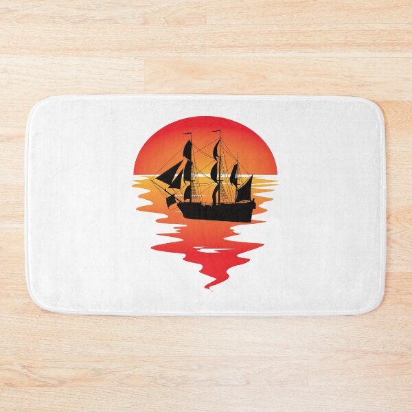 Item preview, Pirate ship on the sea cool captain design. designed and sold by ReneMM.