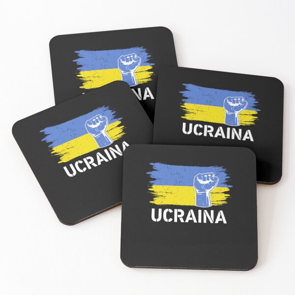 Item preview, Ucrania Spanish Ukraine Flag Merchandise American Ukrainians designed and sold by PinkyTree.
