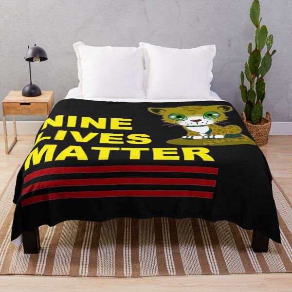 Item preview, Nine Lives Matter designed and sold by DistinguishedMe.