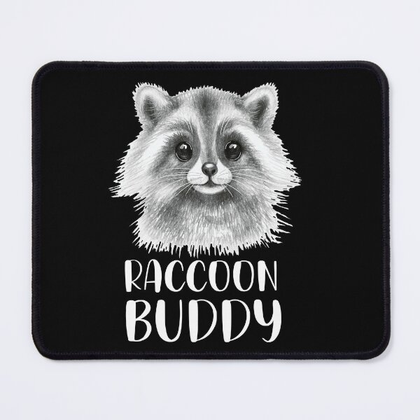 Item preview, Little Raccoon Buddy Digital Illustration  designed and sold by RihabPrint.