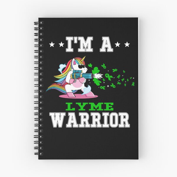 Item preview, Funny Unicorn I'm A Lyme Warrior designed and sold by heppenp.