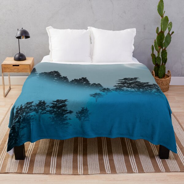 Item preview, fog, trees, moon and sky designed and sold by MGuyerArt.