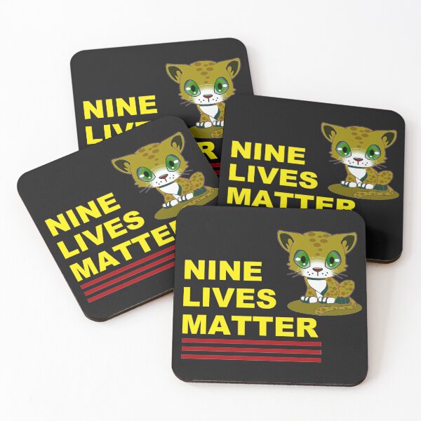 Item preview, Nine Lives Matter designed and sold by DistinguishedMe.