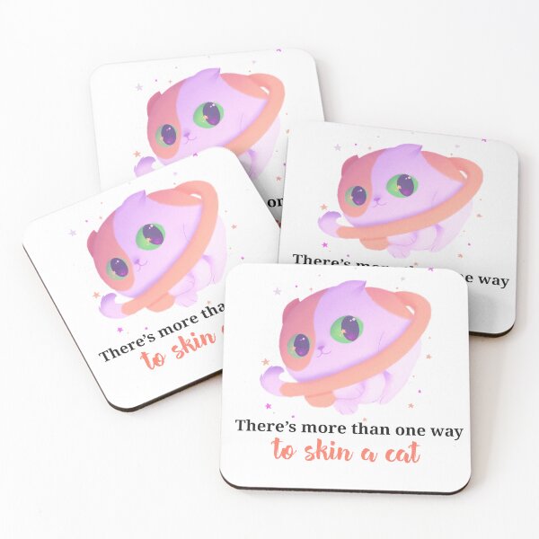 Item preview, Cute and colorful cat design with encouraging motivational phrase  designed and sold by Chaima Bousnane.