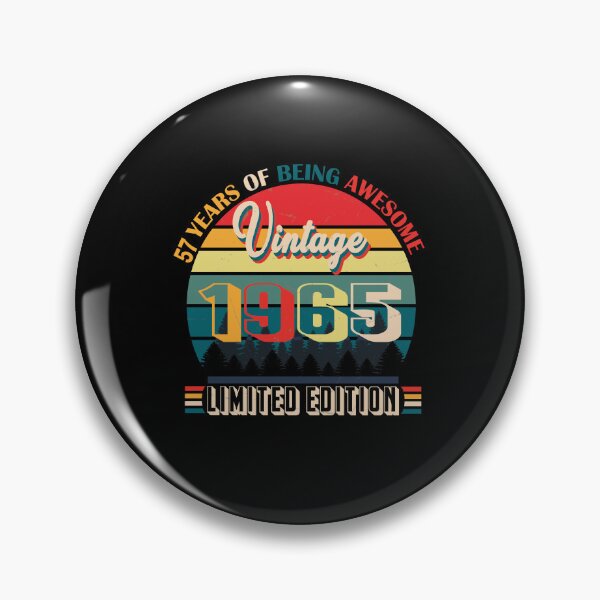 Item preview, 57 years of being awesome vintage 1965 limited edition | Born January 1965 Limited Edition 57 Years Of Being Awesome Vintage , January 1965 57 Years Old , 57th Birthday designed and sold by SimoSaladain.