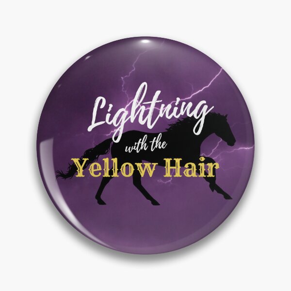 Item preview, Lightning with the Yellow Hair designed and sold by RebekahLanden.