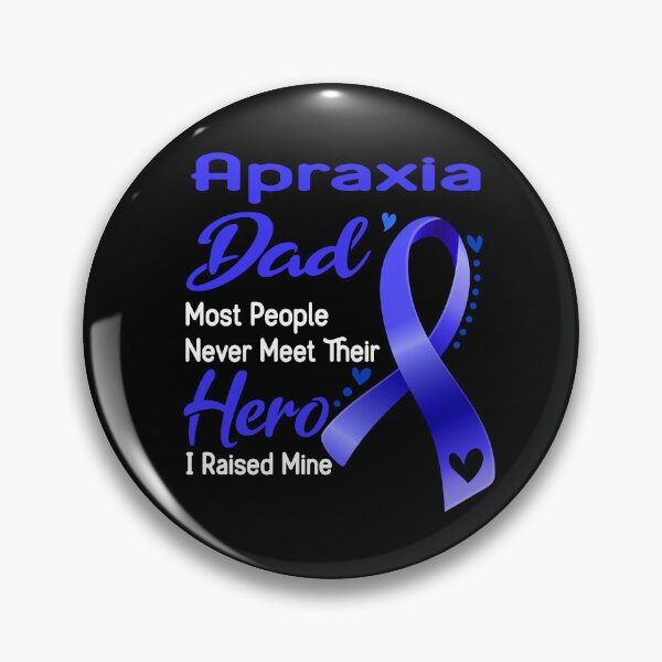 Item preview, Apraxia Dad Most People Never Meet Their Hero I Raise Mine designed and sold by tenjun16.