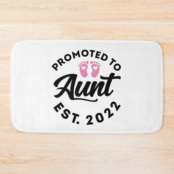 Item preview, Cute Mothers Day Aunt Gift: Promoted To Aunt EST 2022 designed and sold by AMINE  ★★★★★.