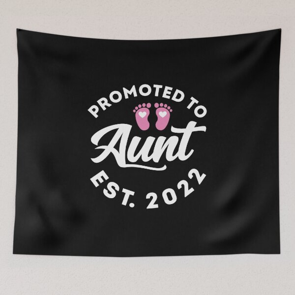 Item preview, Cute Mothers Day Aunt Gift: Promoted To Aunt EST 2022 designed and sold by AMINE  ★★★★★.