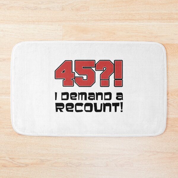 Item preview, 45?! I Demand A Recount Funny 45th Birthday designed and sold by jaycartoonist.