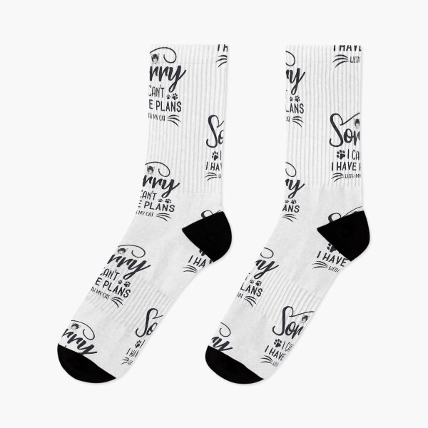 Item preview, Sorry I Can't I Have Plans With My Cat Shirt,Funny Cat Shirt, Cat Lover Tee, Cat Mama Tee, Cat Shirt, Funny Mom Shirt, Cat mama gif designed and sold by Fadwamoustakid.