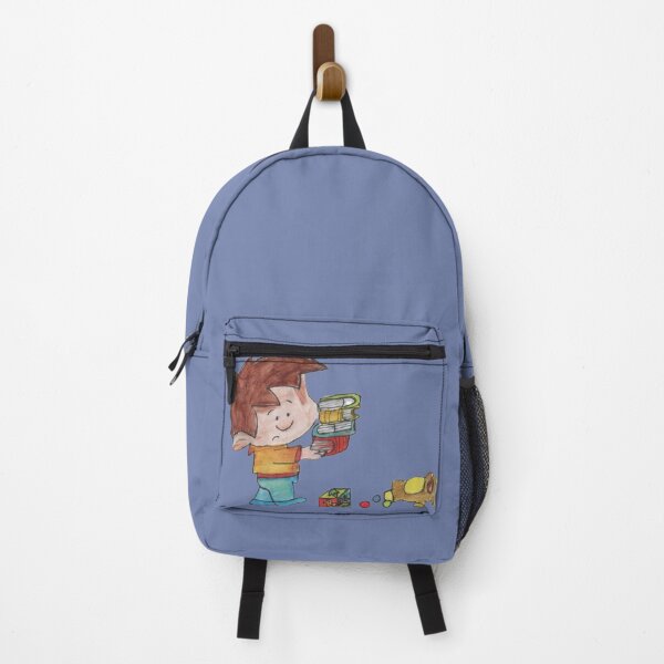Item preview, Little Boy Collecting Toys designed and sold by mila-ola.