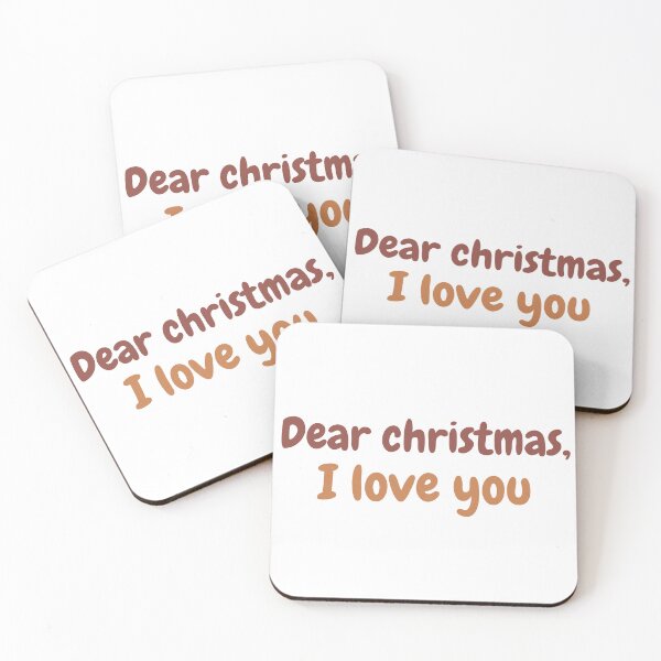 Item preview, Dear christmas, i love you designed and sold by Coolclassy.