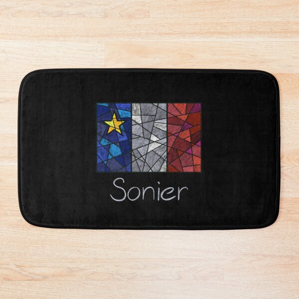 Item preview, Acadian Flag pastel mosaic Sonier - Drapeau acadien mosaïque pastel vitrail Sonier designed and sold by ColoursOfFrance.