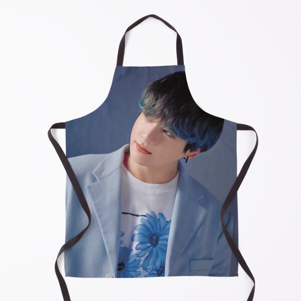 Item preview, JK / JUNGKOOK BLUE HAIR PHOTOCARD designed and sold by Kpop Love.