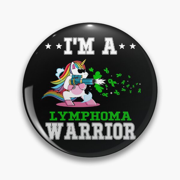 Item preview, Funny Unicorn I'm A Lymphoma Warrior designed and sold by heppenp.