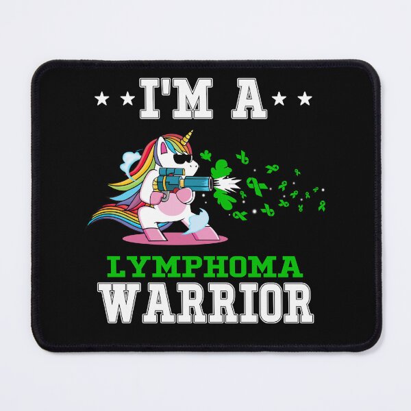 Item preview, Funny Unicorn I'm A Lymphoma Warrior designed and sold by heppenp.
