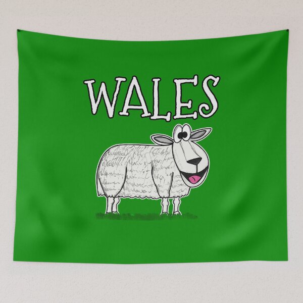 Item preview, St David's Day, Welsh Sheep Wales Funny designed and sold by doodlerob.