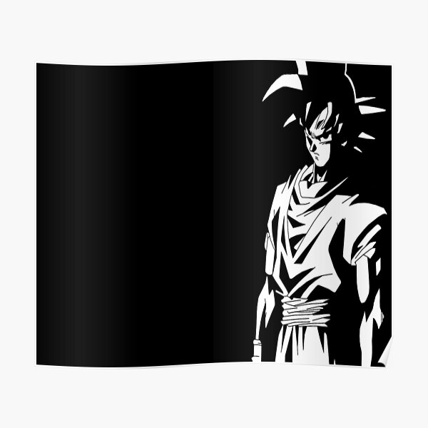 Pósters: Goku Blanco | Redbubble Pósters: Goku Blanco | Redbubble